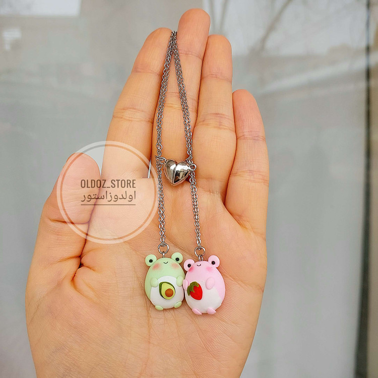ست گردنبند دوستی قورباغه پینترستی