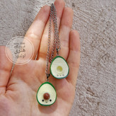 ست گردنبند دوستی آووکادو دونفره
