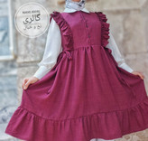 سارافون زنانه عروسکی چیندار مدل جانان