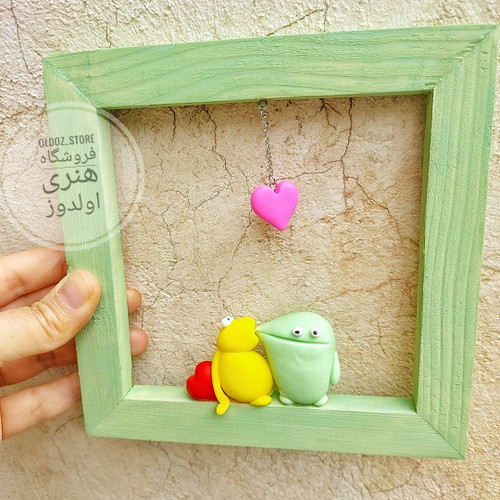 دیوارکوب عاشقانه کیوت میقولمت هدیه ولنتاینی