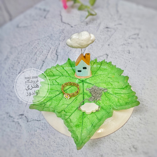 جاجواهری پینترستی مدل برگ و کلبه