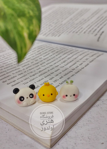 چسبونک گوشی مدل پاندا، جوجه و تربچه