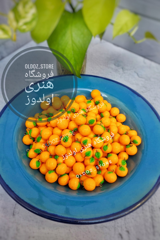 پرتقال خمیری خرجکار یلدایی دستساز و فانتزی،خرجکار پرتقال،