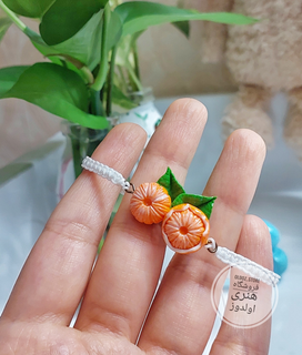دستبند یلدایی و پاییزی نارنگی